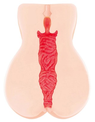 Мастурбатор-вагина с двойным слоем материала Jenny Onahole edition 005