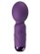 Фиолетовый мини-wand вибратор для стимуляции эрогенных зон