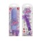 Спиральный фиолетовый вибратор - 17 см.