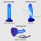 Светящийся фаллоимитатор Strap-on-me Glow-Led Dildo - size M