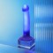 Светящийся фаллоимитатор Strap-on-me Glow-Led Dildo - size M