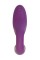 Фиолетовый вибромассажер с клиторальной стимуляцией Megam