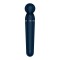 Темно-синий вибромассажер Planet Wand-er