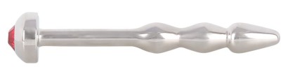 Уретральный стимулятор с декоративным стразом Sextreme Jewel Cockpin - 8 см.