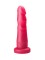 Розовый гелевый анальный фаллоимитатор - 14,5 см.
