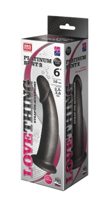 Чёрная насадка на пояс харнесс PLATINUM BENT 2