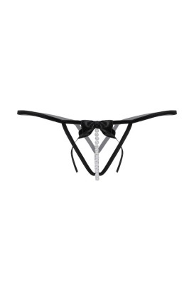 Трусики-стринг с ниткой бусин
