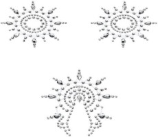 Набор наклеек из прозрачных страз Petits Joujoux Gloria