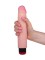 Реалистичный вибромассажер с встроенным пультом - 24,2 см.