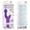Вибратор фиолетового цвета PLATINUM BUNNY KISS