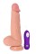 Телесный реалистичный вибратор REAL Dual Layer - 20 см.