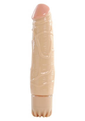 Телесный вибратор REALISTIC VIBRATOR REAL RAPTURE FURY - 19,5 см.