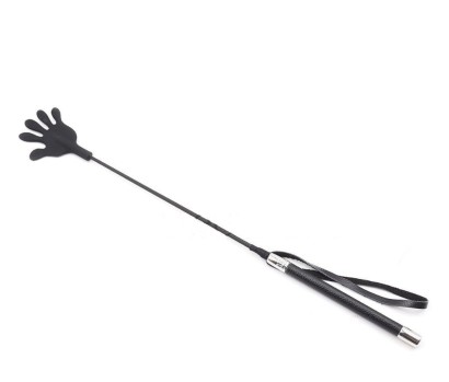 Черный стек-ладошка Vandersex - 50 см.