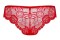 Красные кружевные трусики Secred с цветочным узором