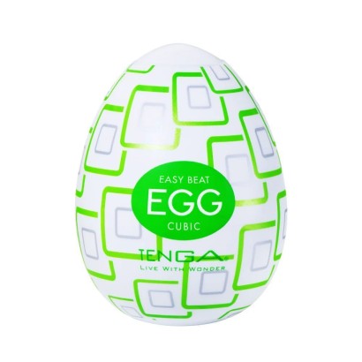 Мастурбатор-яйцо Tenga Egg Cubic
