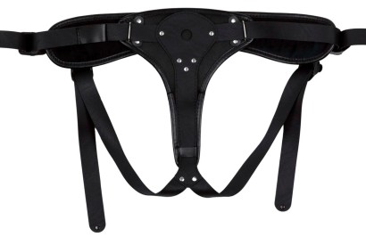 Вибрострапон Woman Midi с вагинальной пробкой - 22 см.