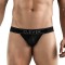 Черные перфорированные трусы-джоки Clever Ambar Jockstrap