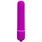 Фиолетовая вытянутая вибропуля - 10,2 см.