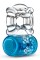 Синее эрекционное виброкольцо One Night Stand Vibrating C-Ring