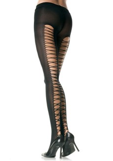 Колготы с прорезями