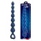 Синяя анальная цепочка - 26,7 см.