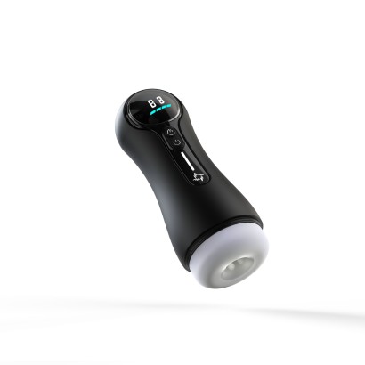 Мастурбатор в колбе с вибрацией и всасыванием