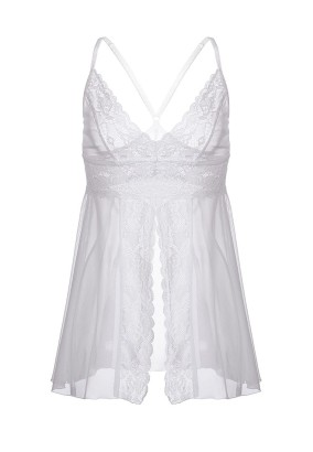 Комбинация бэби-долл с разрезом спереди Nataliya