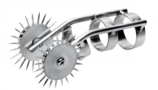 Насадка на палец с игольчатыми колёсиками Spikes Double Finger Pinwheel