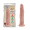 Телесный фаллоимитатор Lascivious Dildo - 21,4 см.