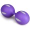Фиолетовые вагинальные шарики Wiggle Duo