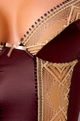 Роскошный шоколадный корсаж Tokyo