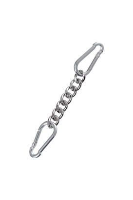 Черные кожаные наручники с двумя ремнями и контрастной строчкой