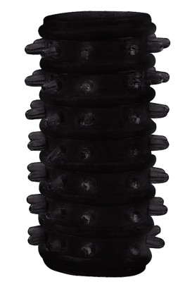 Набор из 7 черных насадок PENIS SLEEVES SET