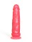 Розовый стимулятор-фаллос на присоске - 20,5 см.