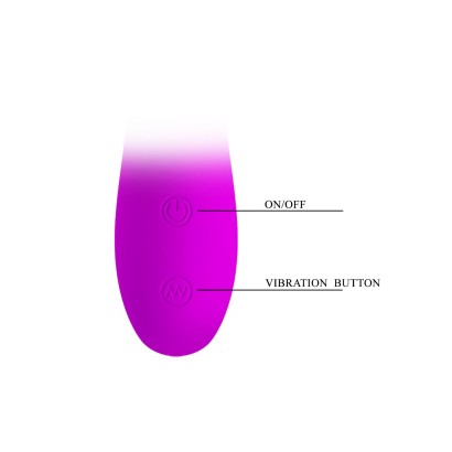 Вибратор Paul для стимуляции клитора и других эрогенных зон - 17,3 см.