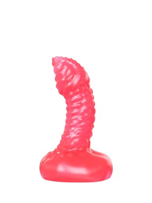 Розовый анальный фаллоимитатор для стимуляции простаты - 7,1 см.