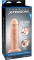 Телесный реалистичный фаллоимитатор с полостью Silicone Hollow Extension - 20 см.
