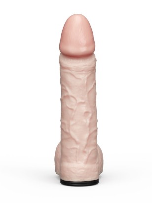 Фаллическая насадка Харнесс UNICOCK 6  с вибрацией - 18 см.