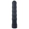 Чёрный волнистый вибратор Jewel Joy-Stick Vibrator Black - 18 см.