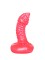 Розовый анальный фаллоимитатор для массажа простаты - 9,5 см.