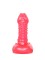 Розовый анальный фаллоимитатор для массажа простаты - 9,5 см.