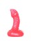 Розовый анальный фаллоимитатор для массажа простаты - 9,5 см.