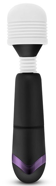 Черно-белый жезловый вибратор CUTE