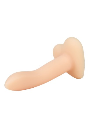 Телесный нереалистичный дилдо Emotional на присоске - 13 см.