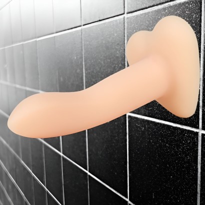 Телесный нереалистичный дилдо Emotional на присоске - 13 см.