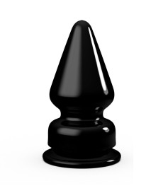Чёрный анальный плаг MAGNUM 1 - 10 см.