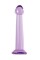 Фиолетовый фаллоимитатор Jelly Dildo M - 18 см.