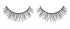 Накладные ресницы, перекрещивающиеся по всей длине Deluxe