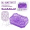 Фиолетовый мастурбатор-стимулятор Tenga Uni Amethyst