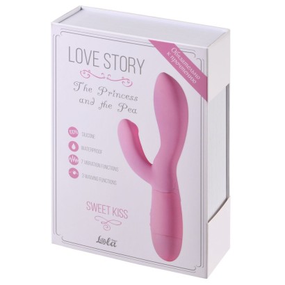 Вибратор The Princess and the Pea Sweet Kiss - 20,5 см.